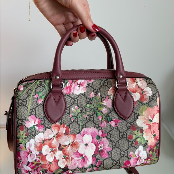 Gucci Boston Bag - Blooms print - Picture 5 of 10